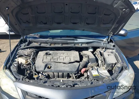 2012 Toyota Corolla L z USA, uszkodzony, nr VIN 5YFBU4EE9CP010691